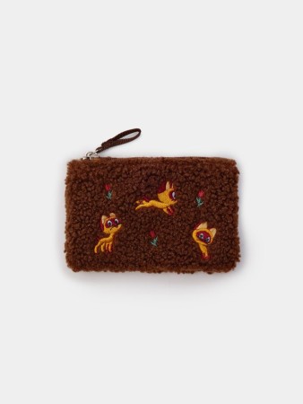 меховой кошелек детский из коллекции  × союзмультфильм - сумки и чехлы sela 