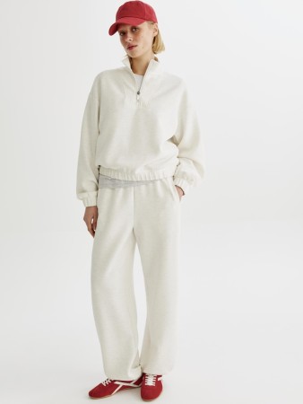 модаловые брюки с регулируемыми затяжками по низу фотография