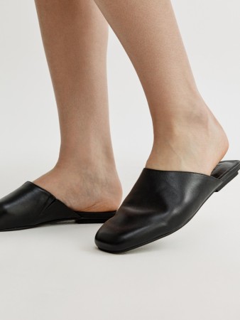 мюли из натуральной кожи - женские мюли sela 