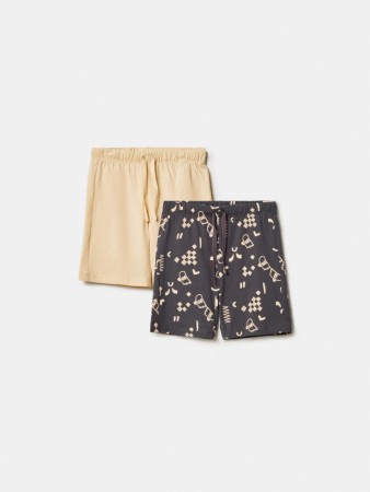 набор базовых шорт для мальчиков, 2 шт. фотография