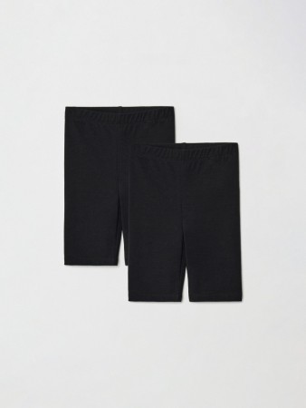 набор базовых велосипедок для девочек, 2 шт. - детская одежда прилегающая 