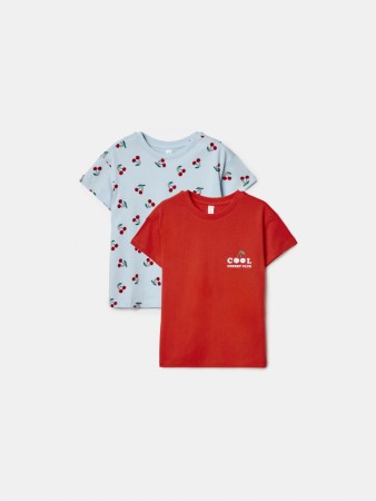 набор из 2 футболок для девочек - детские футболки и поло