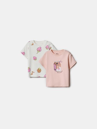 набор из 2 футболок для малышей - детские футболки для малышей 