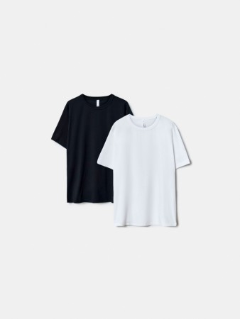 набор из 2 футболок прямого кроя - мужская одежда, обувь и аксессуары sela 