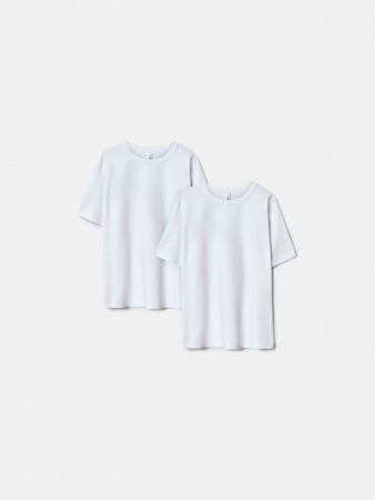 набор из 2 футболок прямого кроя - мужская одежда, обувь и аксессуары sela 