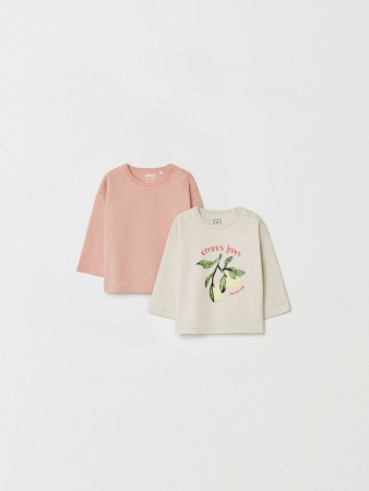 набор из 2 лонгсливов для малышей - одежда, обувь и аксессуары для малышей российские 