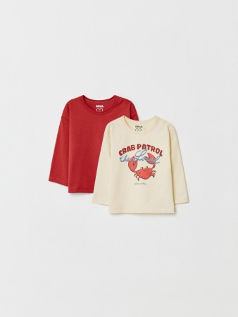 набор из 2 лонгсливов для малышей - детские лонгсливы для малышей 