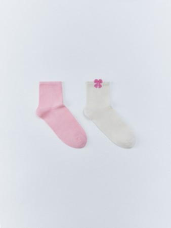 набор из 2 пар носков для девочек - детская одежда, обувь и аксессуары для всех возрастов с принтом 