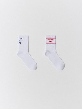 набор из 2 пар носков для девочек - носки для девочек 