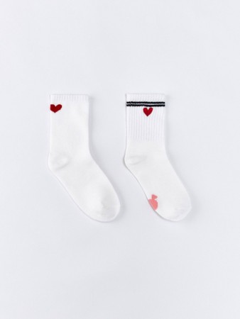 набор из 2 пар носков для девочек фотография