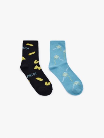 набор из 2 пар носков для мальчиков - носки в рубчик 