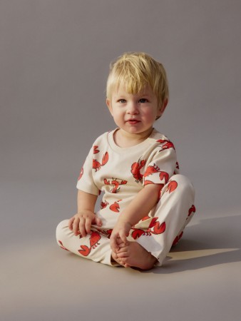 набор из 2 трикотажных брюк для малышей - джинсы и брюки для малышей прямые 