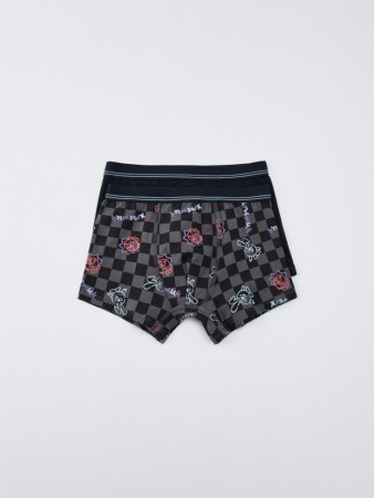 набор из 2 трусов-боксеров для мальчиков  x смешарики - детская одежда, обувь и аксессуары для всех возрастов с поясом 