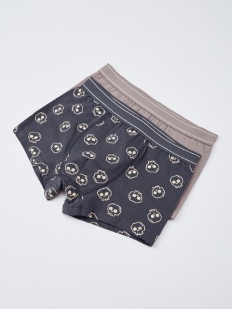 набор из 2 трусов-боксеров для мальчиков - детская одежда жаккардовая 