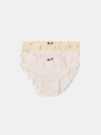 набор из 2 трусов-слипов для девочек - детская одежда российская 