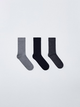 набор из 3 пар длинных носков - носки, чулки и колготки хлопковые 