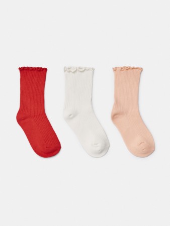 набор из 3 пар носков для девочек фотография
