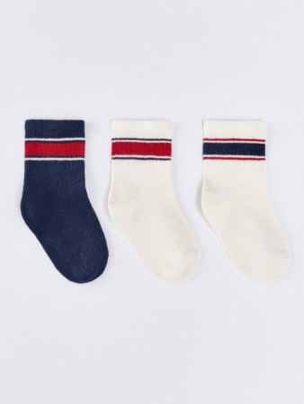 набор из 3 пар носков для малышей - детская одежда разноцветная 