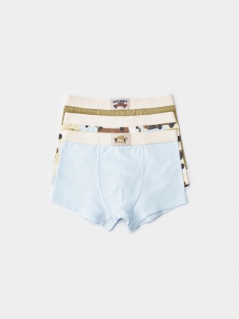 набор из 3 трусов-боксеров для мальчиков - детская одежда, обувь и аксессуары для всех возрастов недорогая 