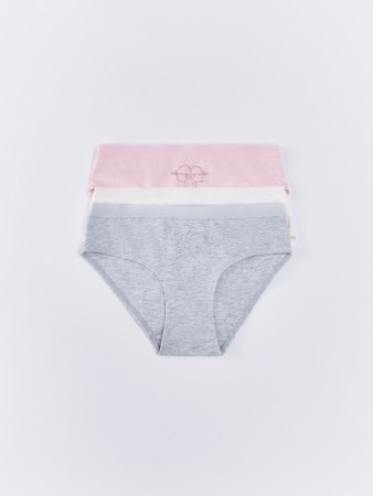 набор из 3 трусов-слипов для девочек  x смешарики - трусы для девочек 