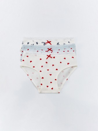 набор из 3 трусов-слипов для девочек фотография