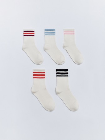 набор из 5 пар детских носков - носки для девочек 