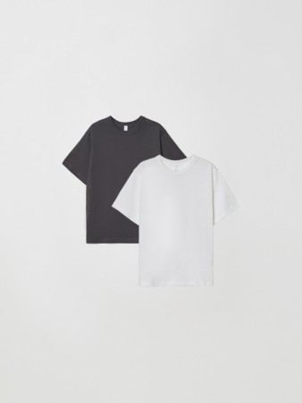 набор из белых 2 футболок детских - детская одежда, обувь и аксессуары для всех возрастов трикотажная 