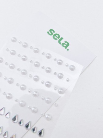 набор из самоклеящихся страз и бусин детский фотография