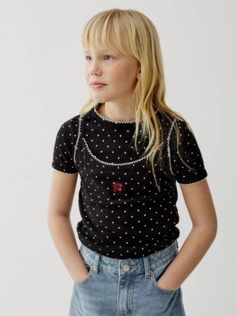 набор из топа и футболки для девочек фотография