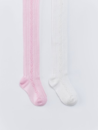 набор колготок для девочек, 2 шт. - носки, чулки и колготки трикотажные 