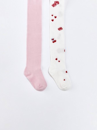 набор колготок для девочек, 2 шт. фотография