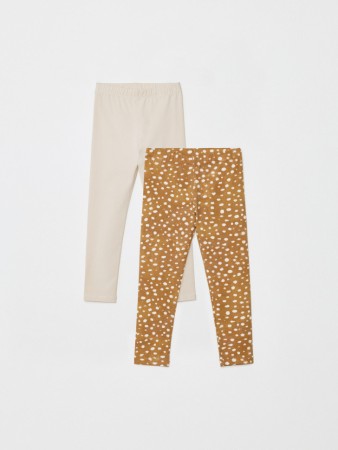 набор леггинсов для девочек, 2 шт. - детская одежда, обувь и аксессуары для всех возрастов российская 