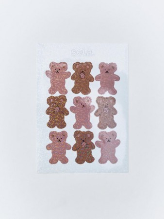 набор наклеек детский - аксессуары новогодние 