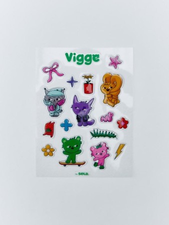 набор наклеек с вигге для детей фотография