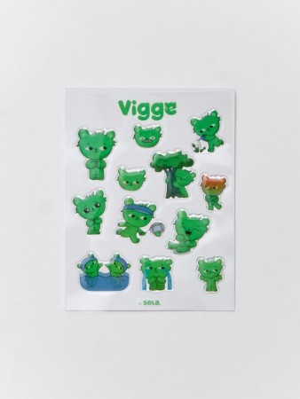 набор наклеек с вигге для детей фотография