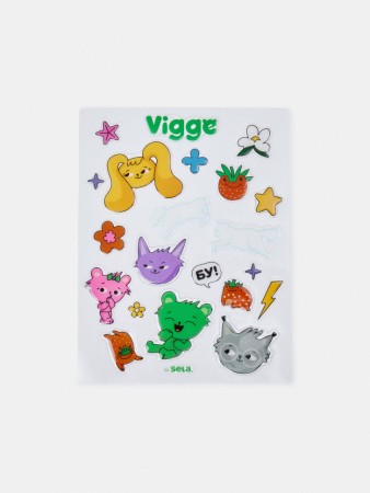 набор наклеек с вигге для детей фотография