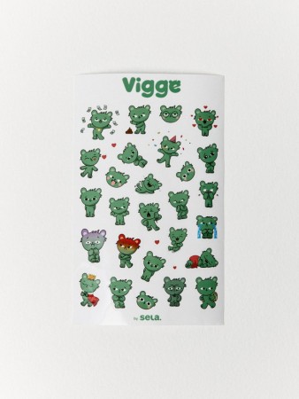 набор наклеек «вигге» для детей фотография