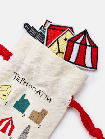 набор термоаппликаций из коллекции art people с «обществом юных архитекторов» - одежда, обувь и аксессуары из рами 