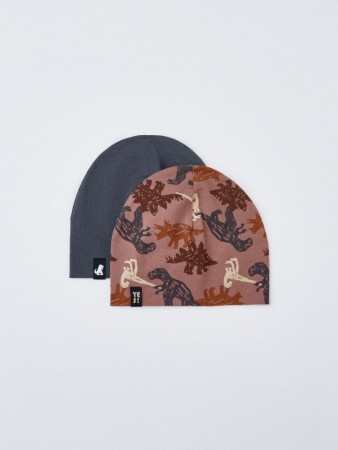 набор трикотажных шапок для мальчиков, 2 шт. фотография