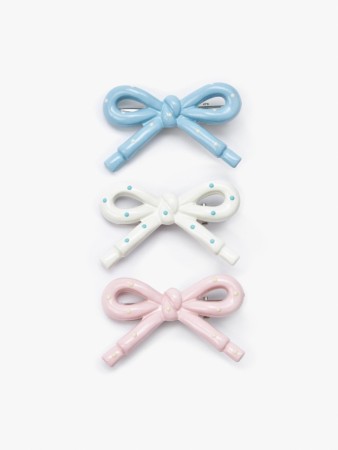 набор заколок для девочек, 2 шт. - детские аксессуары для волос с бантом 