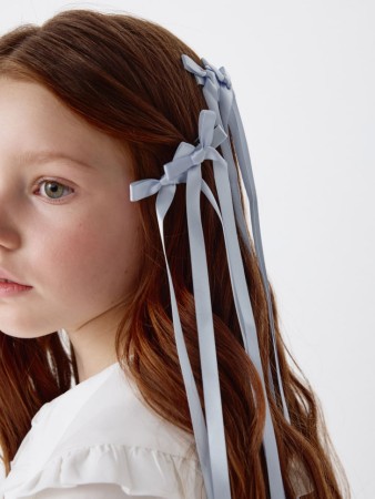 набор заколок для волос с бантиками для девочек, 2 шт. фотография