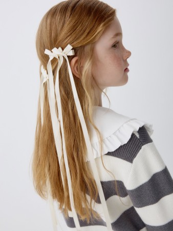 набор заколок для волос с бантиками для девочек, 2 шт. фотография