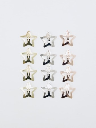 набор заколок клик-клак для девочек - аксессуары новогодние 