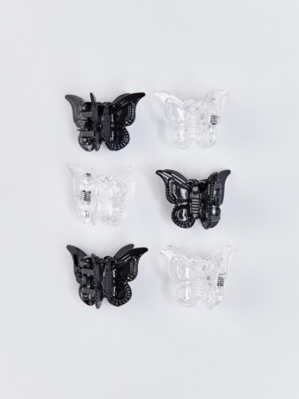 набор заколок-крабиков для девочек, 6 шт. фотография