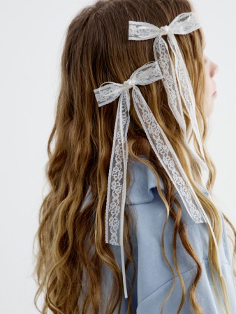 набор заколок с бантиками для девочек, 2 шт. - детская одежда, обувь и аксессуары для всех возрастов для детей 