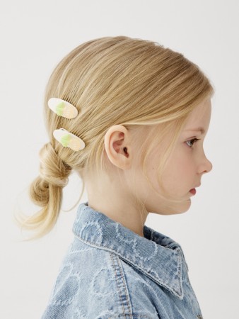 набор заколок с декором для девочек, 2 шт. - детская одежда, обувь и аксессуары для всех возрастов