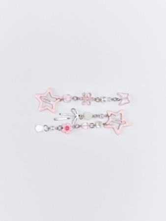 набор заколок с подвесками для девочек - детские аксессуары для волос для девочек 