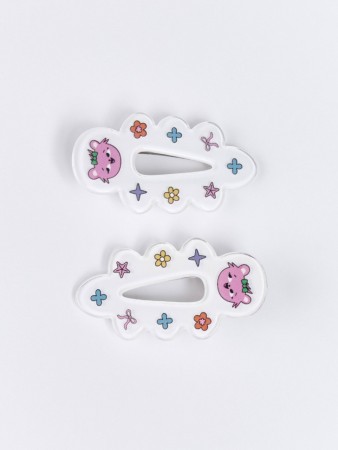 набор заколок с виви для девочек, 2 шт. - детские аксессуары для волос российские 