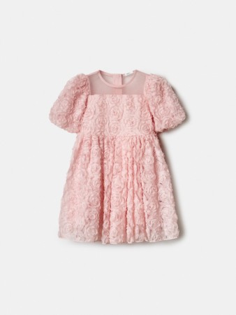 нарядное платье с объемными цветами для девочек - детская одежда, обувь и аксессуары для всех возрастов