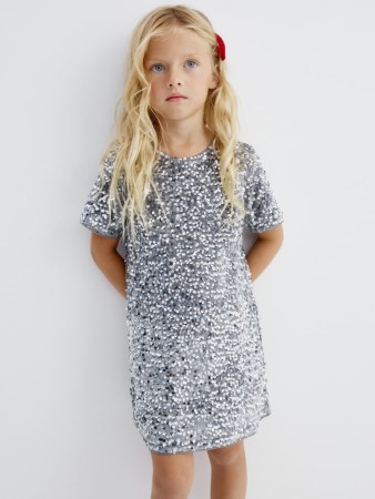 нарядное платье с пайетками для девочек - платья и сарафаны на застежке 